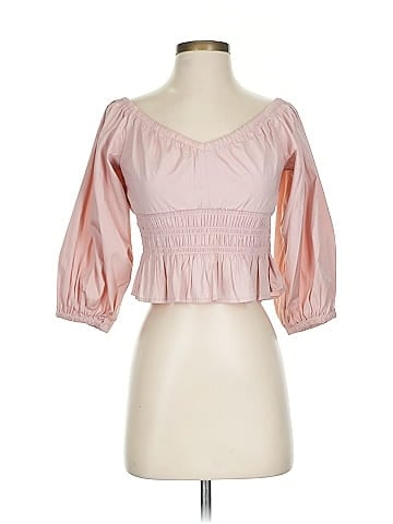 Open Edit 3/4 Sleeve Top (view 1)