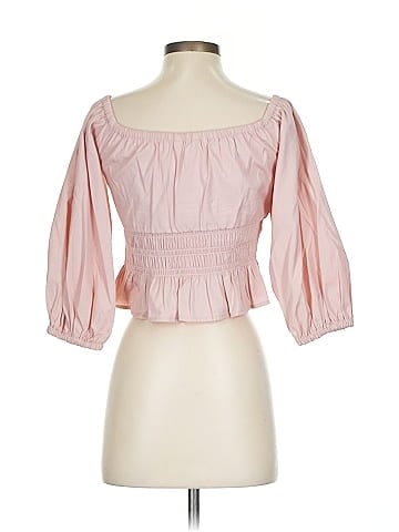 Open Edit 3/4 Sleeve Top (view 2)