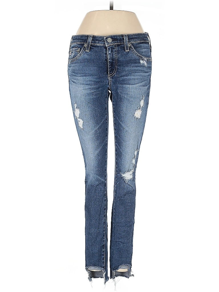 Pre-owned Adriano Goldschmied Jeans In Blue