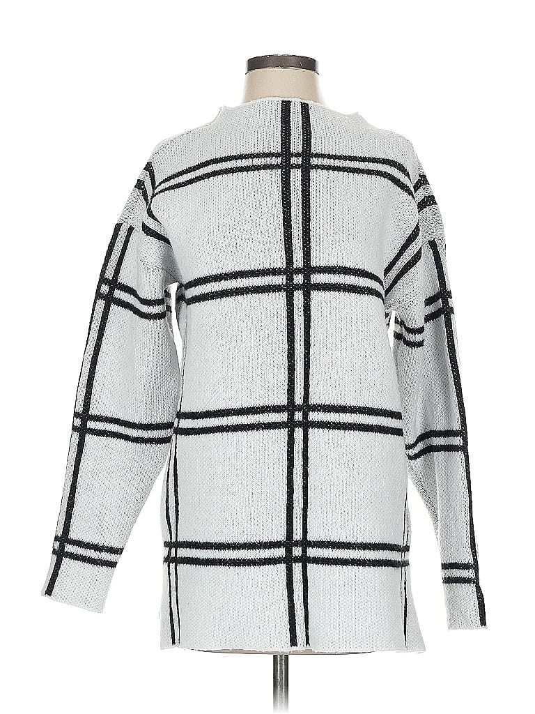 Pre-owned Unbranded Pullover Sweater In White