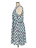Peach Love 100% Polyester Print Blue Casual Dress Size 1X - photo 5