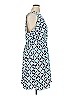 Peach Love 100% Polyester Print Blue Casual Dress Size 1X - photo 4