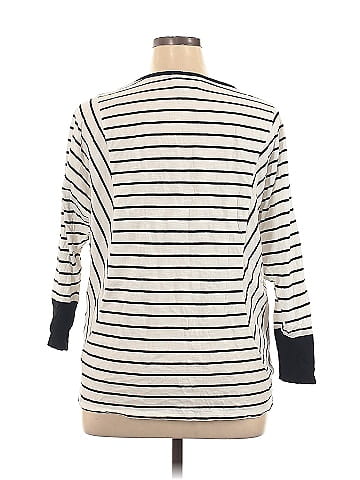 TWO by Vince Camuto 3/4 Sleeve T-Shirt (view 2)