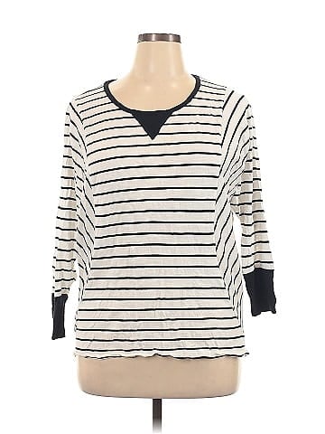 TWO by Vince Camuto 3/4 Sleeve T-Shirt (view 1)