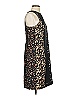 Vince Camuto Animal Print Black Cocktail Dress Size 2 - photo 4