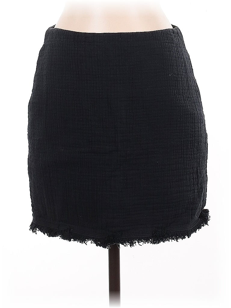 Pre-owned Madewell Casual Skirt In Black