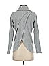 Roz & Ali Solid Gray Turtleneck Sweater Size S - photo 2