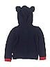 Original Marines Blue Zip Up Hoodie Size 18-24 mo - photo 2