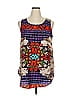 Tt Collection 100% Polyester Blue Sleeveless Blouse Size XL - photo 1