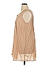 Roaman's 100% Rayon Tan Casual Dress Size 16 - photo 4