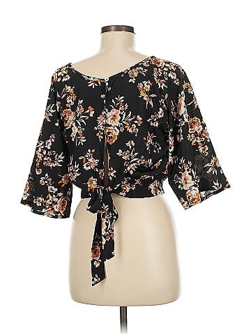 Mia Joy 3/4 Sleeve Blouse (view 2)