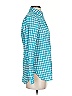 J.Crew Checkered-gingham Teal Long Sleeve Button-Down Shirt Size 0 - photo 4