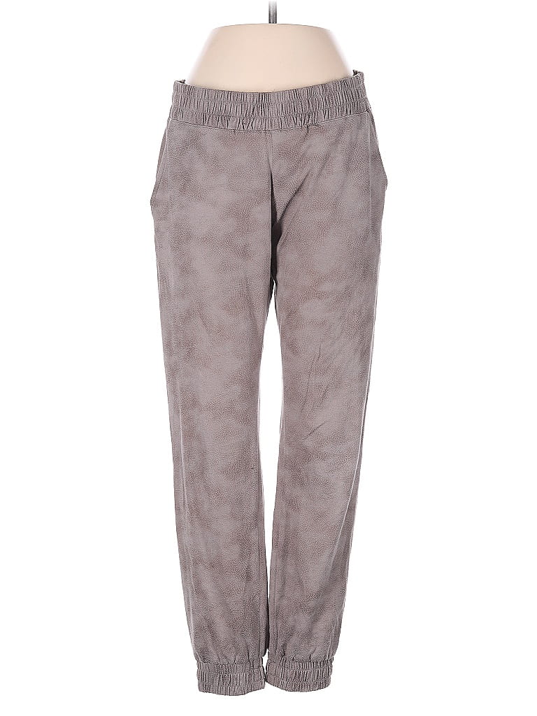Pre-owned Monrow Casual Pants In Gray