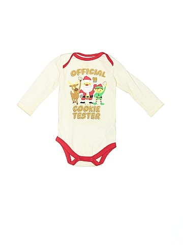 Holiday Time Long Sleeve Onesie (view 1)