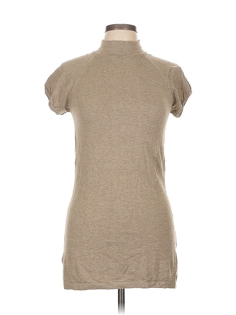 Cardigan Long Olivia Sky - Taille M, Couleur Marron, Avec Boucles - Très Bon état