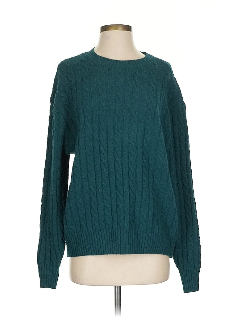 Pre-owned Hollister Pullover Sweater In Blue