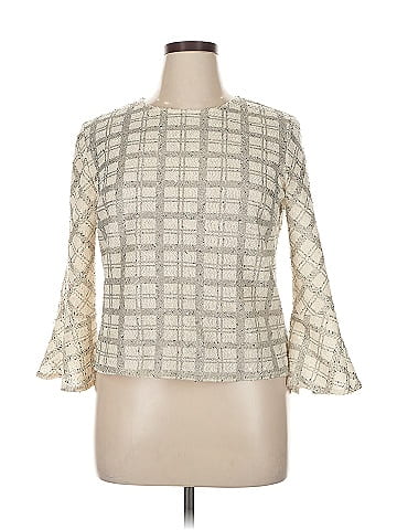 Eva Mendes by New York & Company 3/4 Sleeve Blouse (view 1)