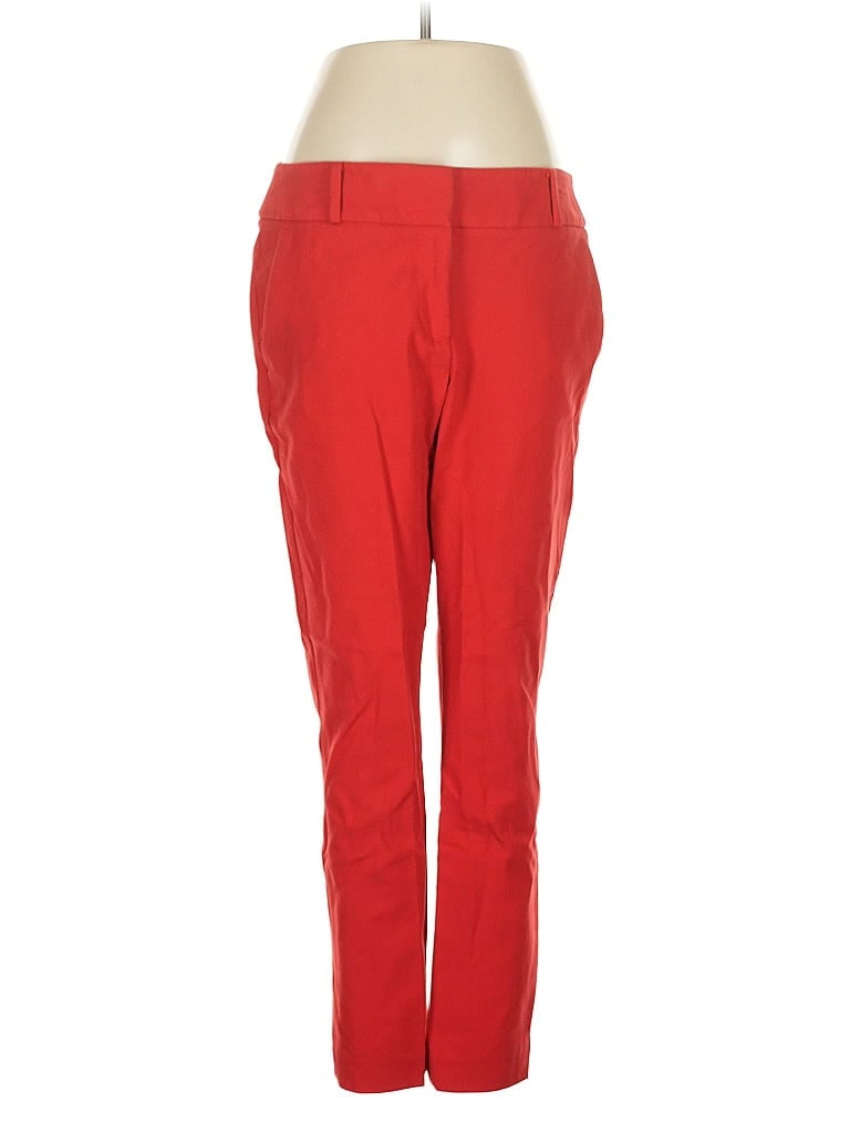 Pre-owned Ann Taylor Loft Active Pants In Red