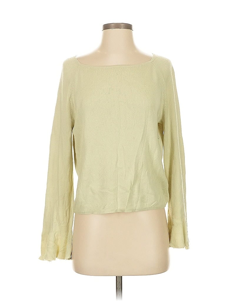 Pre-owned Bela Nyc Cardigan Sweater In Green