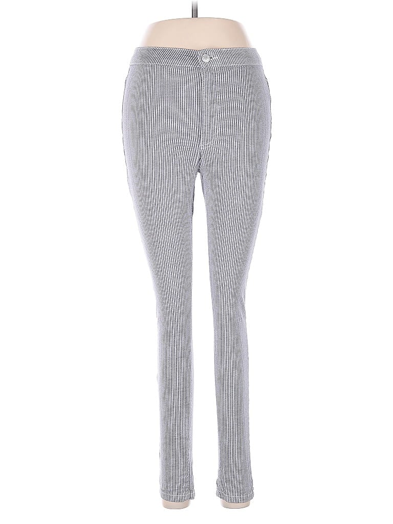 Pre-owned Free People Casual Pants In Gray