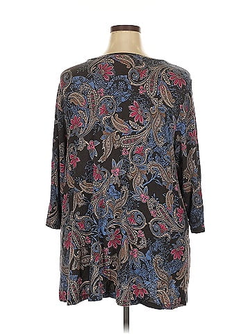 Jessica London 3/4 Sleeve Blouse (view 2)