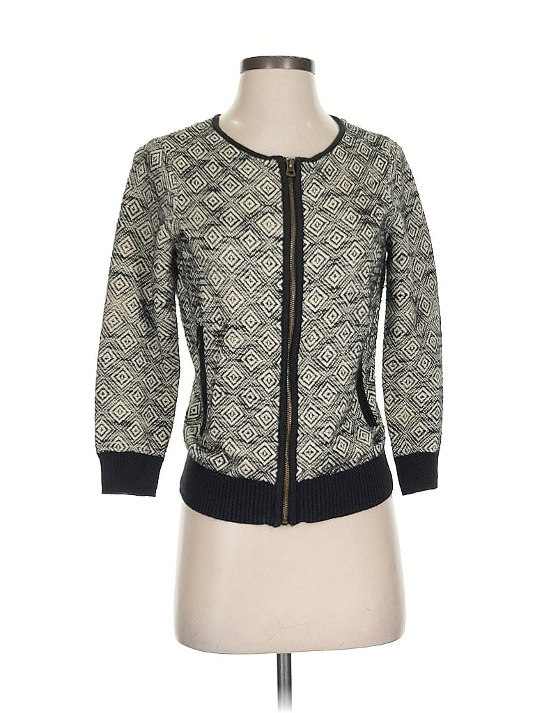 Pre-owned Lucky Brand Cardigan Sweater In Green