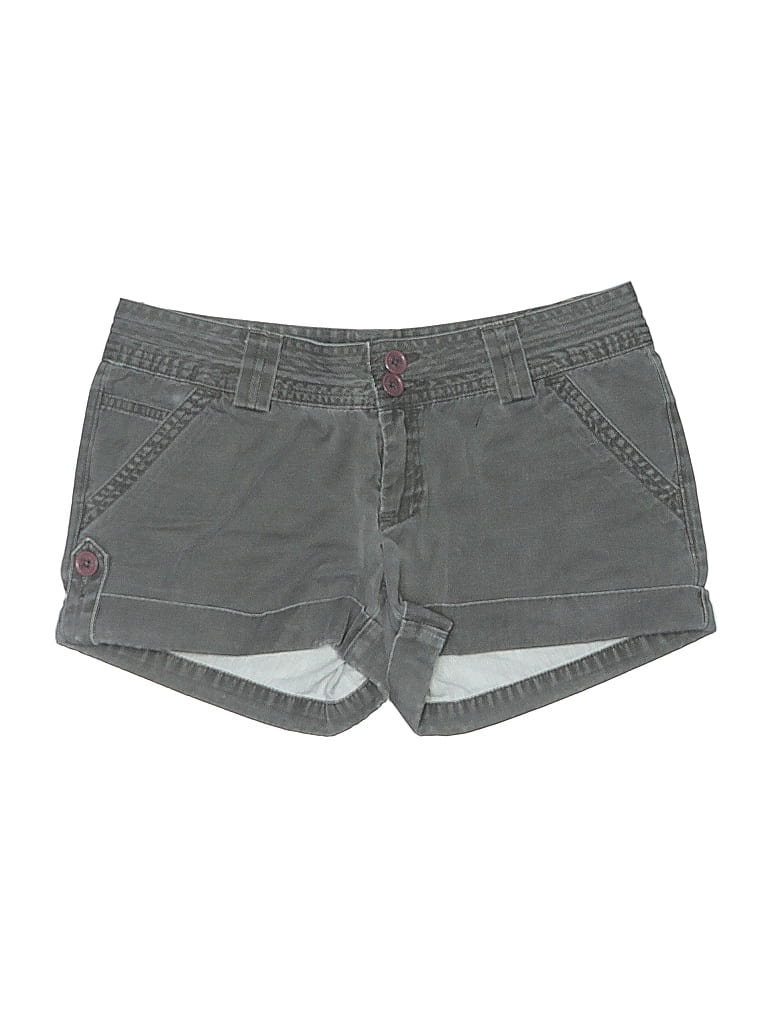 Split 100% Cotton Hearts Gray Shorts Size 5 - photo 1