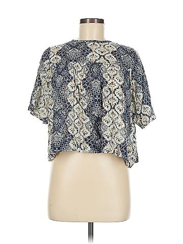 En Creme Short Sleeve Blouse (view 1)