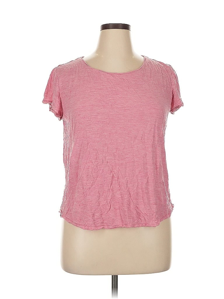Pre-owned Gap Short Sleeve T-shirt In Pink