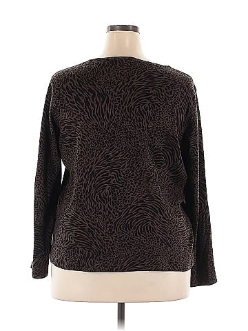 Jones New York Signature Long Sleeve Blouse (view 2)