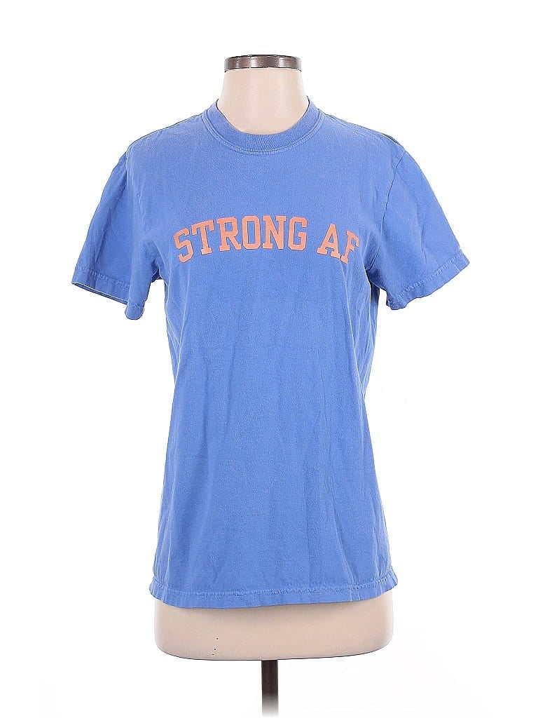 Comfort Colors 100% Cotton Blue Short Sleeve T-Shirt Size P (petite) - photo 1