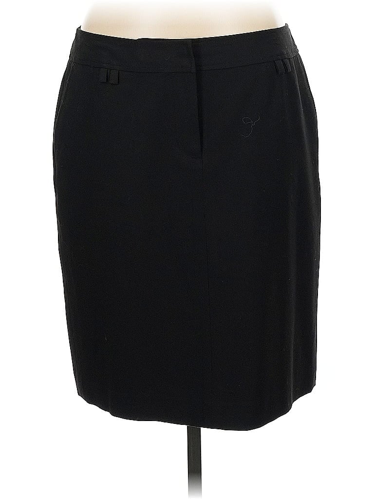 Pre-owned Ann Taylor Loft Formal Skirt In Black