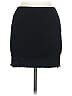 Shein Solid Black Casual Skirt Size 6 - photo 2