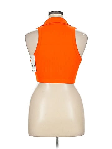 Out From Under Sleeveless Button-Down Shirt (view 2)