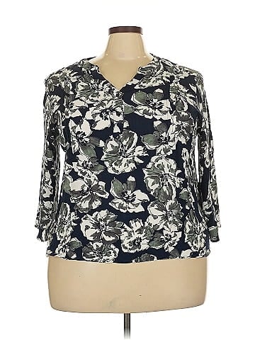 Fun2Fun 3/4 Sleeve Blouse (view 1)