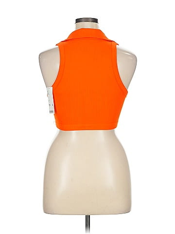 Out From Under Sleeveless Button-Down Shirt (view 2)