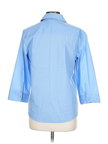 Foxcroft 3/4 Sleeve Button-Down Shirt (view 2)