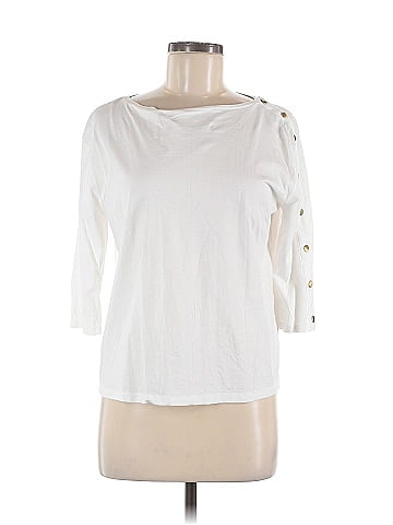 Ann Taylor Factory 3/4 Sleeve T-Shirt (view 1)