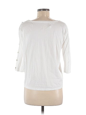 Ann Taylor Factory 3/4 Sleeve T-Shirt (view 2)