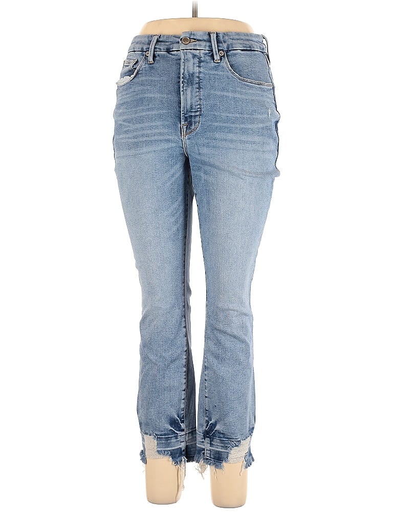 Pre-owned Good American Jeans In Blue