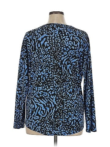 Dana Buchman Long Sleeve Blouse (view 2)