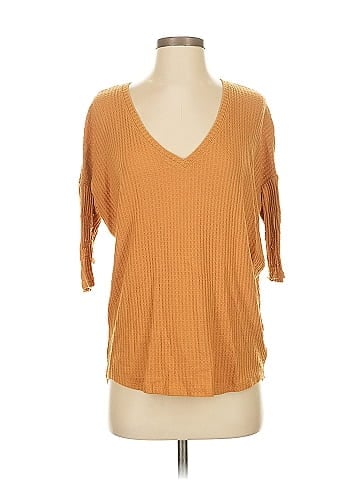 Express One Eleven 3/4 Sleeve Top (view 1)