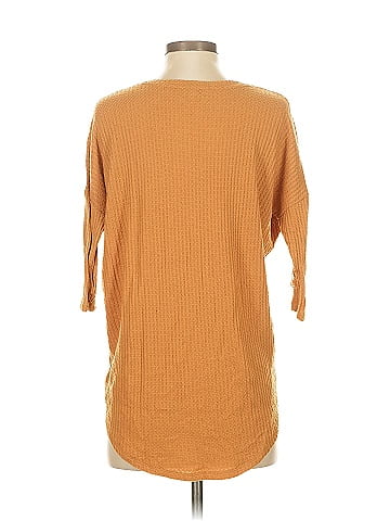 Express One Eleven 3/4 Sleeve Top (view 2)