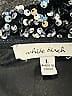 White Birch 100% Polyester Black Silver Cocktail Dress Size L - photo 4