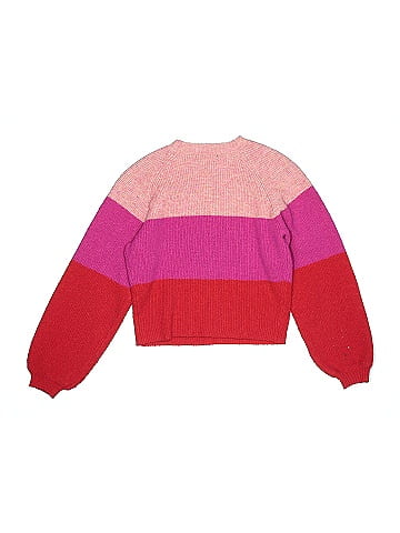 Aqua Pullover Sweater (view 2)