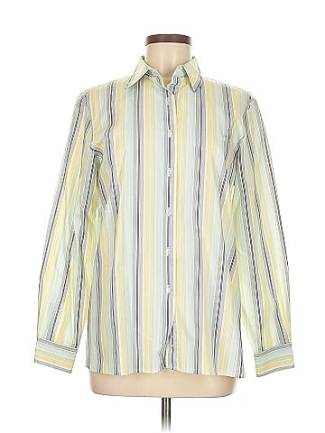 Foxcroft Long Sleeve Button-Down Shirt (view 1)