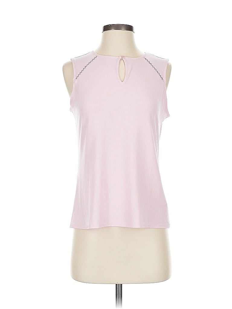 Pre-owned Kasper Sleeveless Blouse In Pink