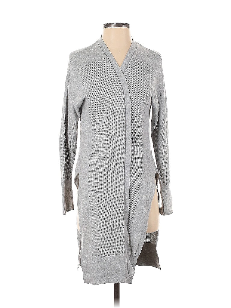Click to view more detailed imagery on our partner's website Pre-owned Dkny Cardigan Sweater In Gray