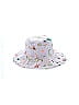 Hill House 100% Polyester White Purple Sun Hat Size Fits All - photo 1