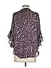 Vince Camuto 100% Polyester Purple 3/4 Sleeve Blouse Size S - photo 2